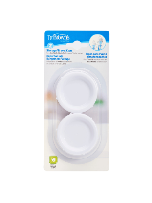 Picture of Dr. Brown's Wide-Neck Storage/Travel Cap, 2-Pack (680-P2)