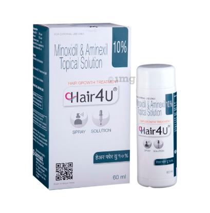 Picture of Hair 4U 10% Spray/ Solution 60ml 'Bottle