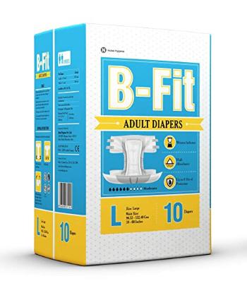 Picture of B-Fit Adult Diaper Large 10 Pants