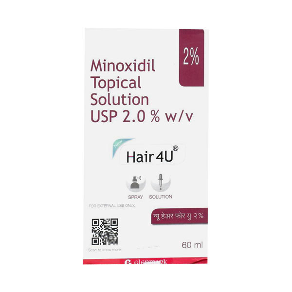 Hair 4U 2% Solution 60ml ' Bottle : Online Pharmacy Nepal | Buy Medicines Online, Fast Delivery Hair 4U 2% Solution 60ml ' Bottle : Online Pharmacy Nepal | Buy Medicines Online, Fast Delivery