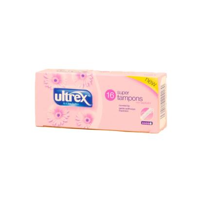 Picture of Ultrex Super Tampons 16'S 107gm Pink