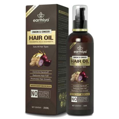 Picture of Earthiya Onion & Ginger Hair Oil