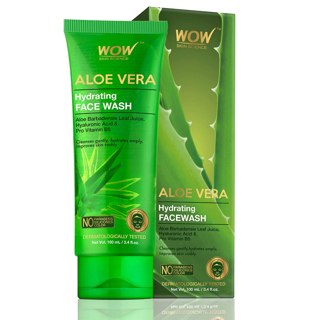 aloe vera cream face wash