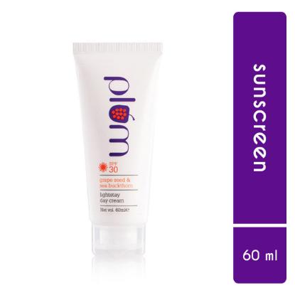 Picture of Plum Grape Seed & Sea Buckthorn Lightstay Day Cream Spf 30 60ml
