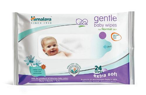 Picture of Himalaya Gentle Baby Wipes 24'S
