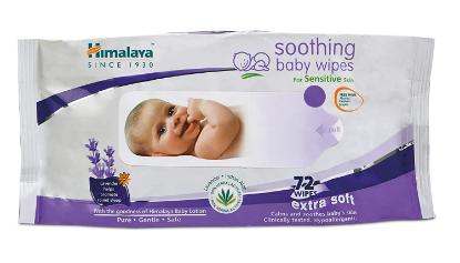 Picture of Himalaya Soothing Baby Wipes 74'S