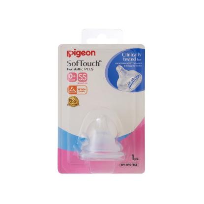 Picture of Pigeon Softouch Peristaltic Plus Nipple Blister Pack 1Pc (SS)