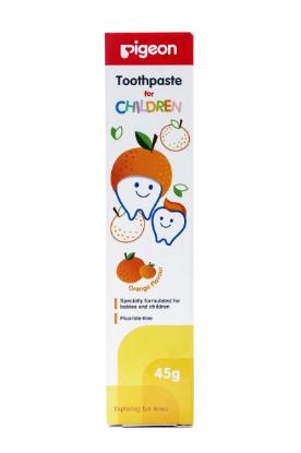 Picture of Pigeon Children Toothpaste, Orange 45gm