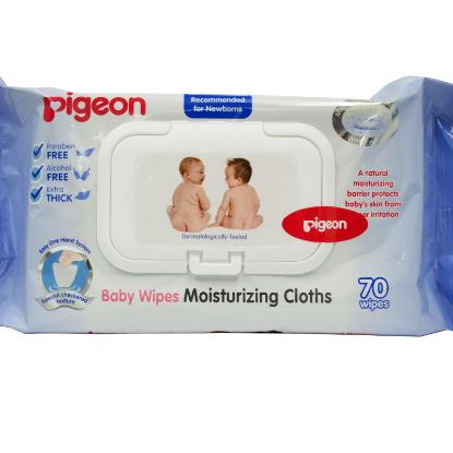 Picture of Pigeon Baby Wipes 99% Water, 82S