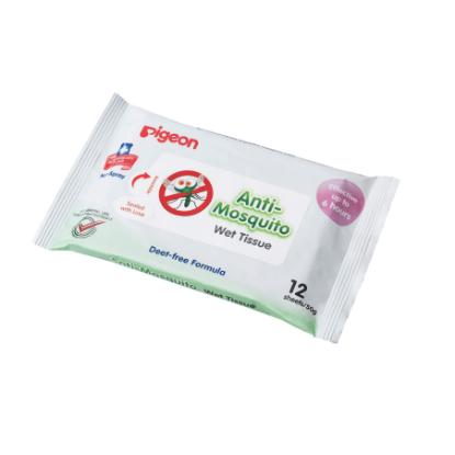 Picture of Pigeon Anti-Mosquito Wet Tissues, 12S with inner carton (ENG VERSION)