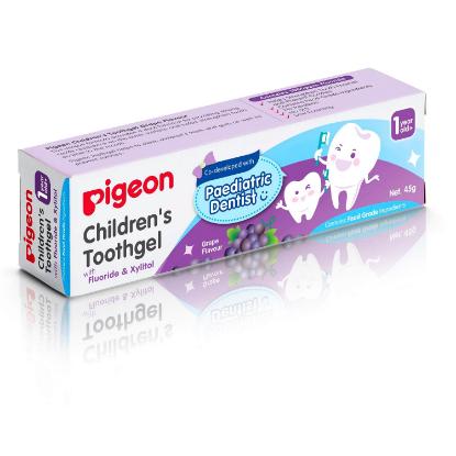 Picture of Pigeon Children's Toothgel Grape Flavour (EN)