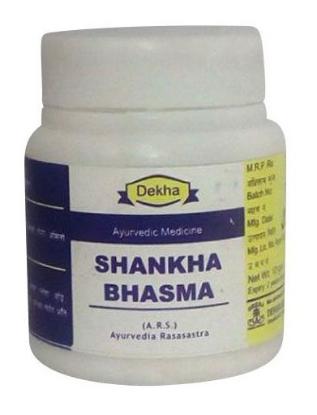 Picture of Dekha Shankha Bhasma 10gm