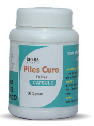 Picture of Dekha Piles Cure Capsule 60cap