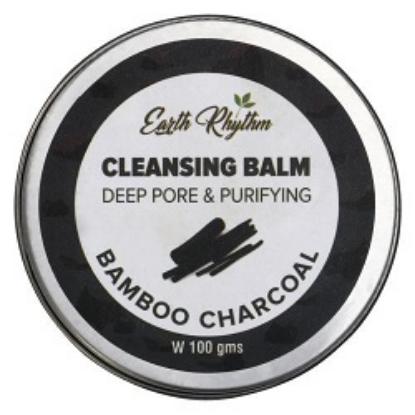 Picture of Earth Rhythm Pore Purifying Charcoal Cleansing Balm for Oily & Combination Skin - 100gm