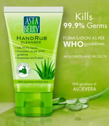 Picture of Asta Berry Handrub Cleanser 60ml