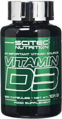 Picture of Scitec Essential Vitamin D3 250 Caps 'Bottle