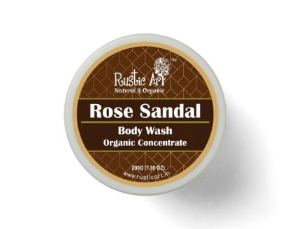 Picture of Rustic Art Rose Sandal Body Wash Concentrate 100gm