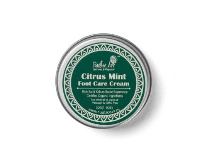 Picture of Rustic Art Citrus Mint Foot Care Cream 30gm