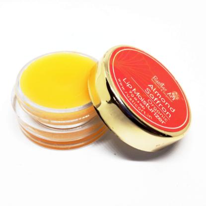 Picture of Rustic Art Almond Saffron Lip Moisturizer 9gm