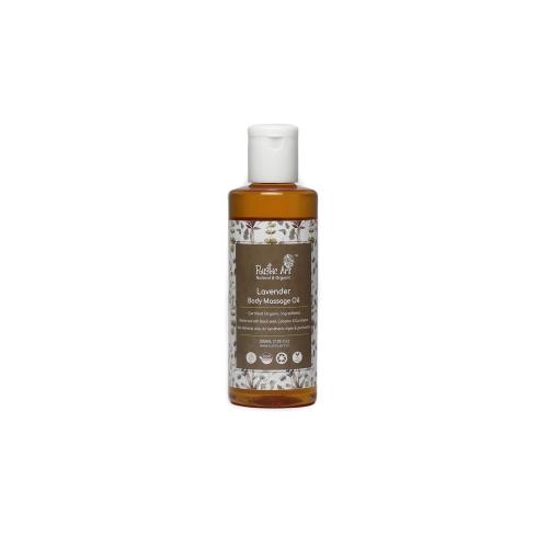 Picture of Rustic Art Rustic Art Organic Lavender Body Massage Oil 200ml