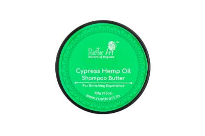 Picture of Rustic Art Cypress Hemp Oil Shampoo Butter 100gm