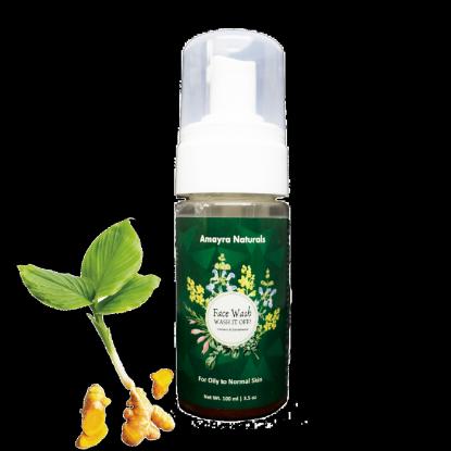 Picture of Amayra Naturals Turmeric & Sandalwood Face Wash 100ml