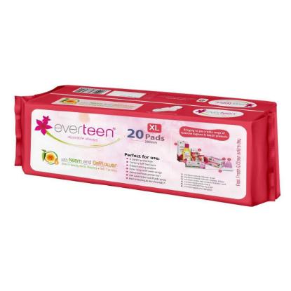 Picture of Everteen Neem Safflower Soft Pads XL 280mm - 20pcs