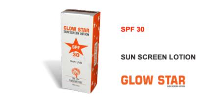 Picture of Glow-Star SPF 30 Sunscreen Lotion 100ml