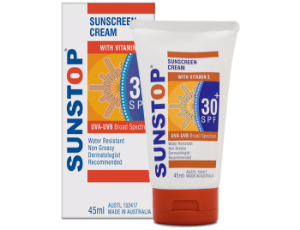 Picture of Sunstop Spf 30+ Sunscreen Cream 45ml