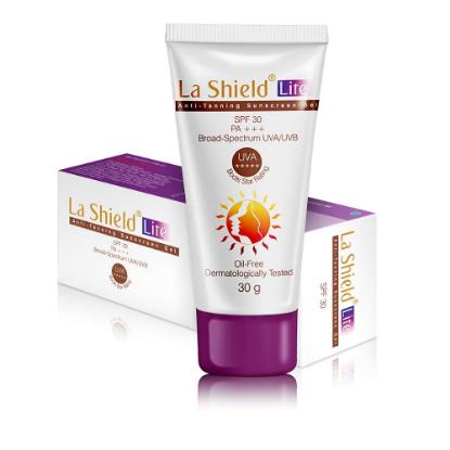 Picture of LA Shield Lite Anti-Tanning Sunscreen Gel SPF 30 30gm