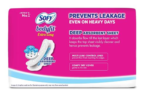 Picture of Sofy Bodyfit Extra Long Deep Absorbent Sheet 4pads