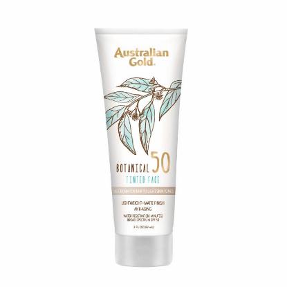 Picture of Australian Gold Botanical Spf 50 Tinted Face Sunscreen Fair To Light 89ml