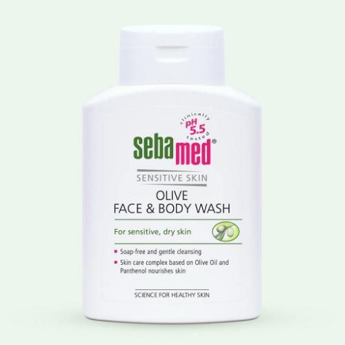 Picture of Sebamed Olive Liquid Face & Body Wash 200ml