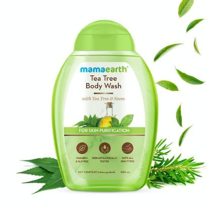 Picture of Mamaearth Tea Tree Body Wash with Tea Tree & Neem 300ml