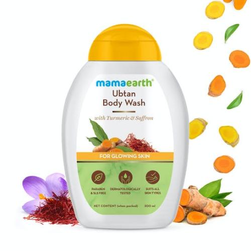 Picture of Mamaearth Ubtan Body Wash with Turmeric & Saffron 300ml