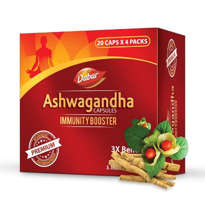 Picture of Dabur Ashwagandha Capsule 10'S