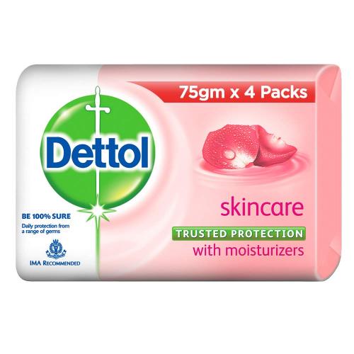 Picture of Dettol SkinCare Soap (4+1) OFFER PACK 75gm