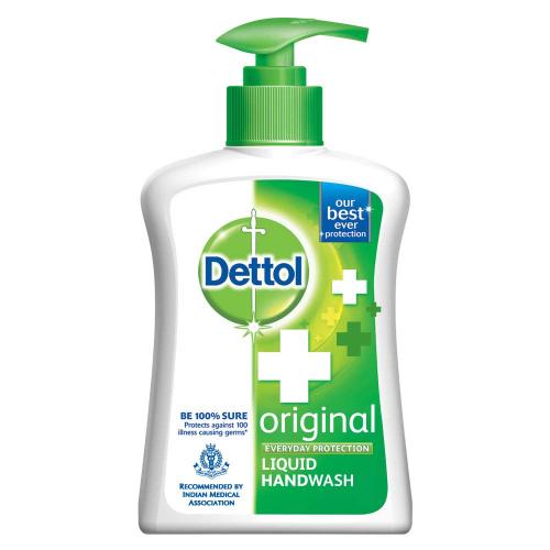 Picture of Dettol Original Germ Protection Handwash Liquid Soap Pump, 200ml