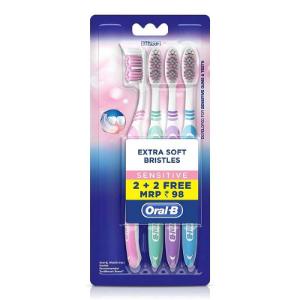 Picture of Oral-B Extra Soft Sensitive (2+2 Pack)