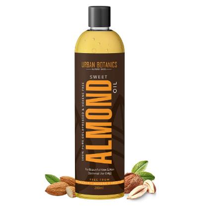 Picture of Urban Botanics 100% Pure Coldpressed Sweet Almond Oil 200ml