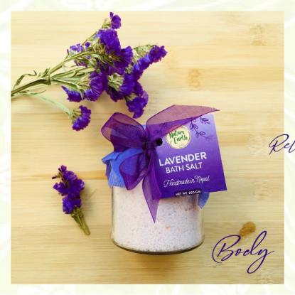 Picture of Naturo Earth Lavender Bath Salt 200gm