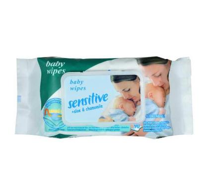 Picture of Sensitive Baby Wipes 90wipes