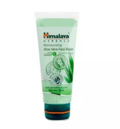 Picture of Himalaya Moisturizing Aloe Vera Face Wash 50ml