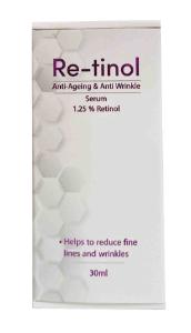 Picture of Re-tinol Anti Ageing & Anti Wrinkle Serum 30ml