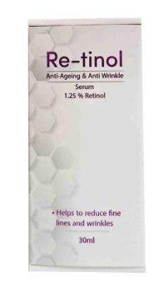 Picture of Re-tinol Anti Ageing & Anti Wrinkle Serum 30ml