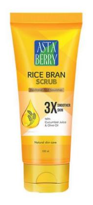 Picture of Astaberry Ricebran Scrub 100gm