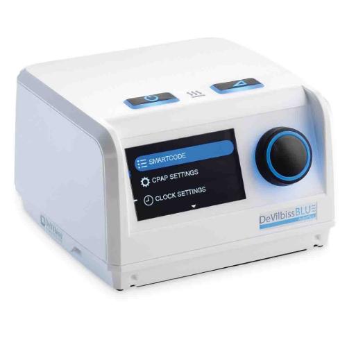 Picture of CPAP Machine Devilbiss Blue