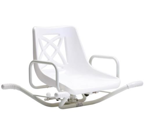 Picture of Devilbiss Swivel Shower Chair With Backrest