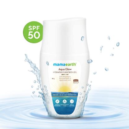 Picture of Mamamearth Aqua Glow Hydrating Sunscreen Gel 50gm 