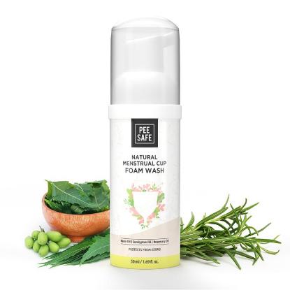 Picture of Pee Safe Natural Menstrual Cup Foam Wash 50ml